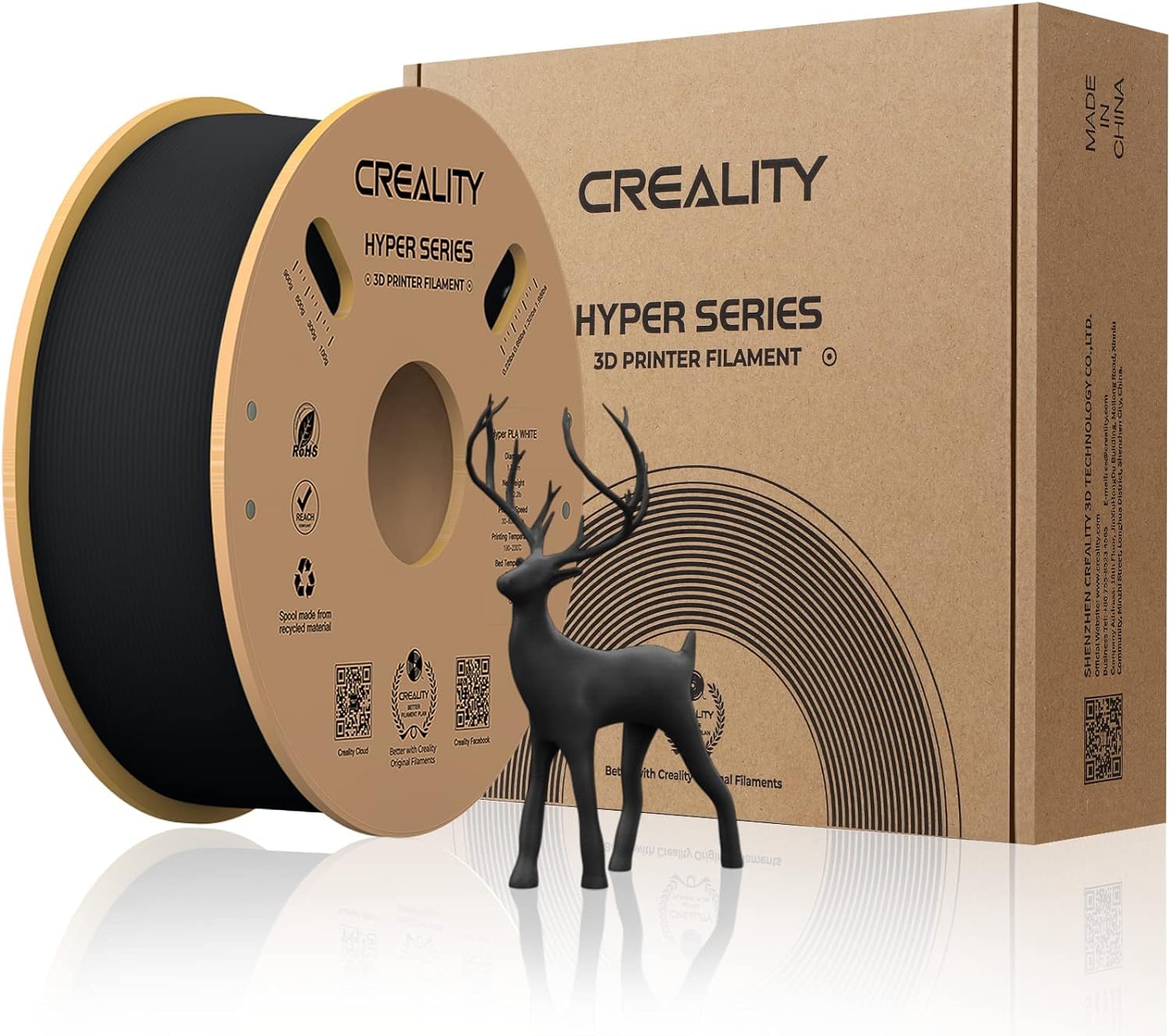 Amazon.co.jp: Creality 3DプリンタフィラメントHyper PLAフィラメント