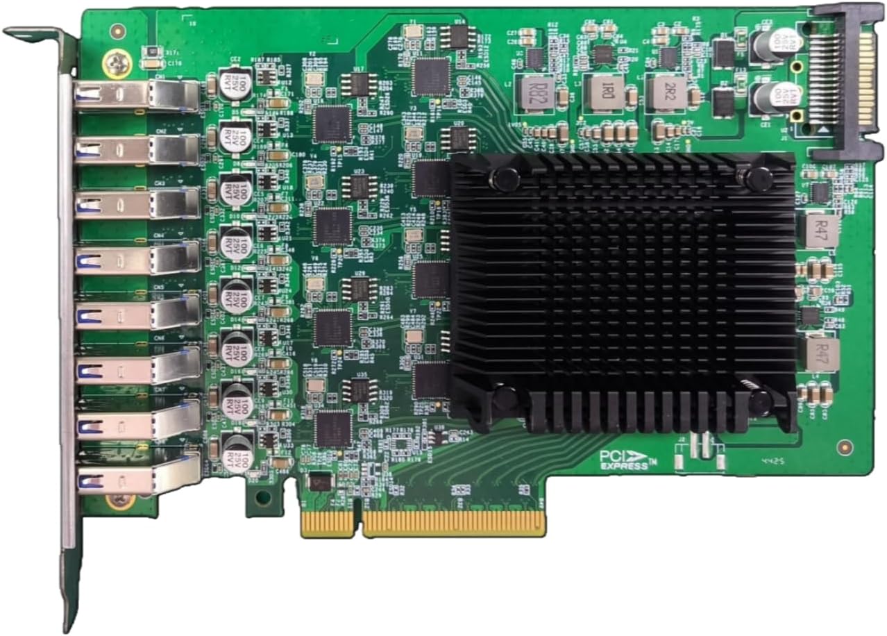 PCle X8 5Gb 8-Port USB3.0 Adapter