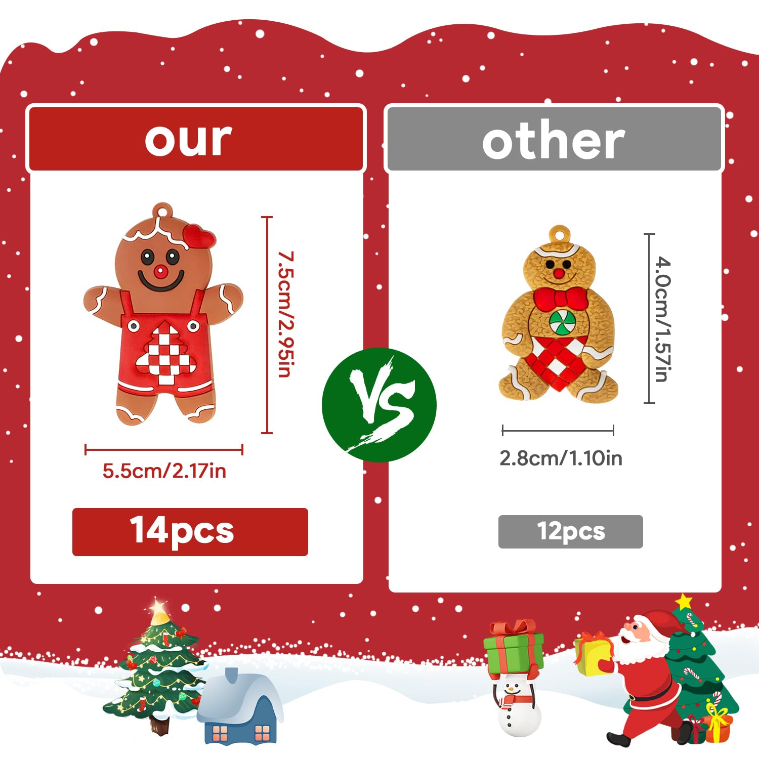 Angoily 4pièces Pochoirs De Décoration De Gâteaux Et Café Inoxydable