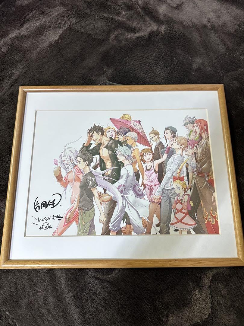 デッドマン・ワンダーランド　サイン入り複製原画 中古】 デッドマン・ワンダーランド 13/角川書店/片岡人生の