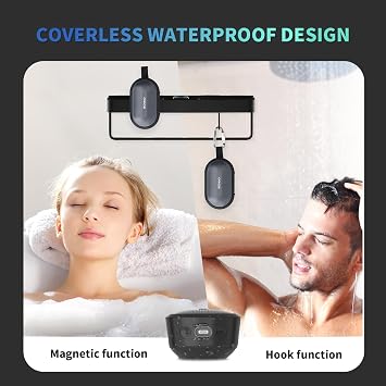 SOWO Portable Small Speaker, Magnetic Bluetooth Speaker for Golf Cart