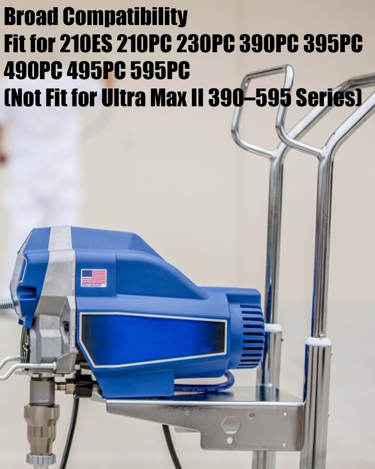 CAQ Airless Spray Pump PC Pump Fit for Graco 210ES 210PC 230PC 390PC 395PC 490PC 495PC 595PC POR, Sprayer Accessories Replace 17C487 17C721