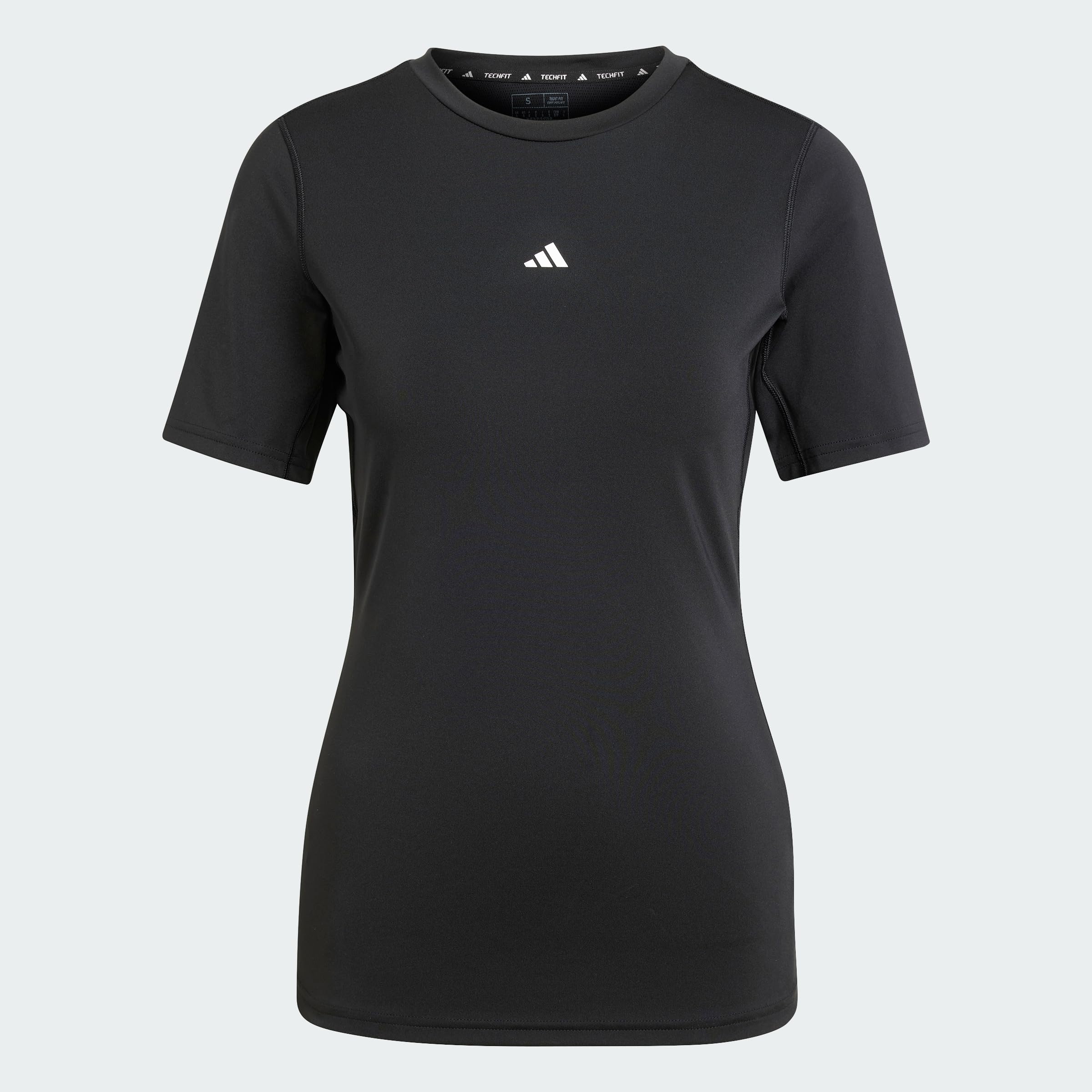 adidas Kobiety TECHFIT Training T-Shirt, Black, M