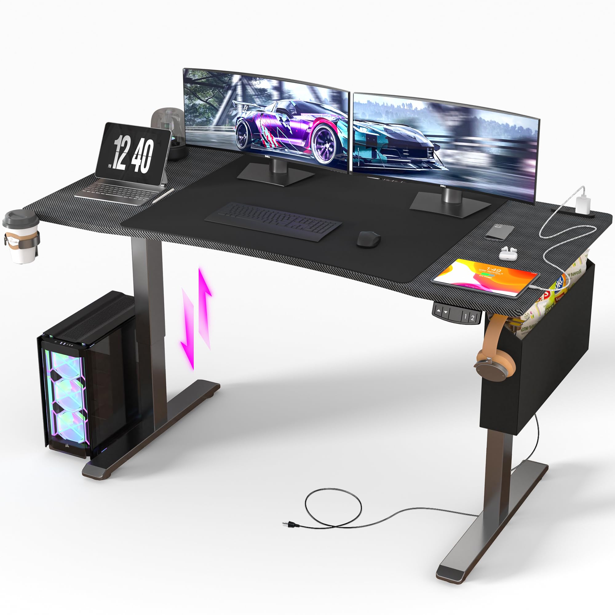 電動昇降式デスク ゲーミングデスク オフィスデスク 昇降デスク 木目調 PC 楽天市場】☆送料無料 昇降デスク 電動 昇降式デスク 幅160 幅