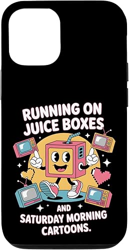 Miniatura 25 de Juice Boxes & Cartoons – Retro Nostalgia for 90s Kids Case for iPhone 15 Pro