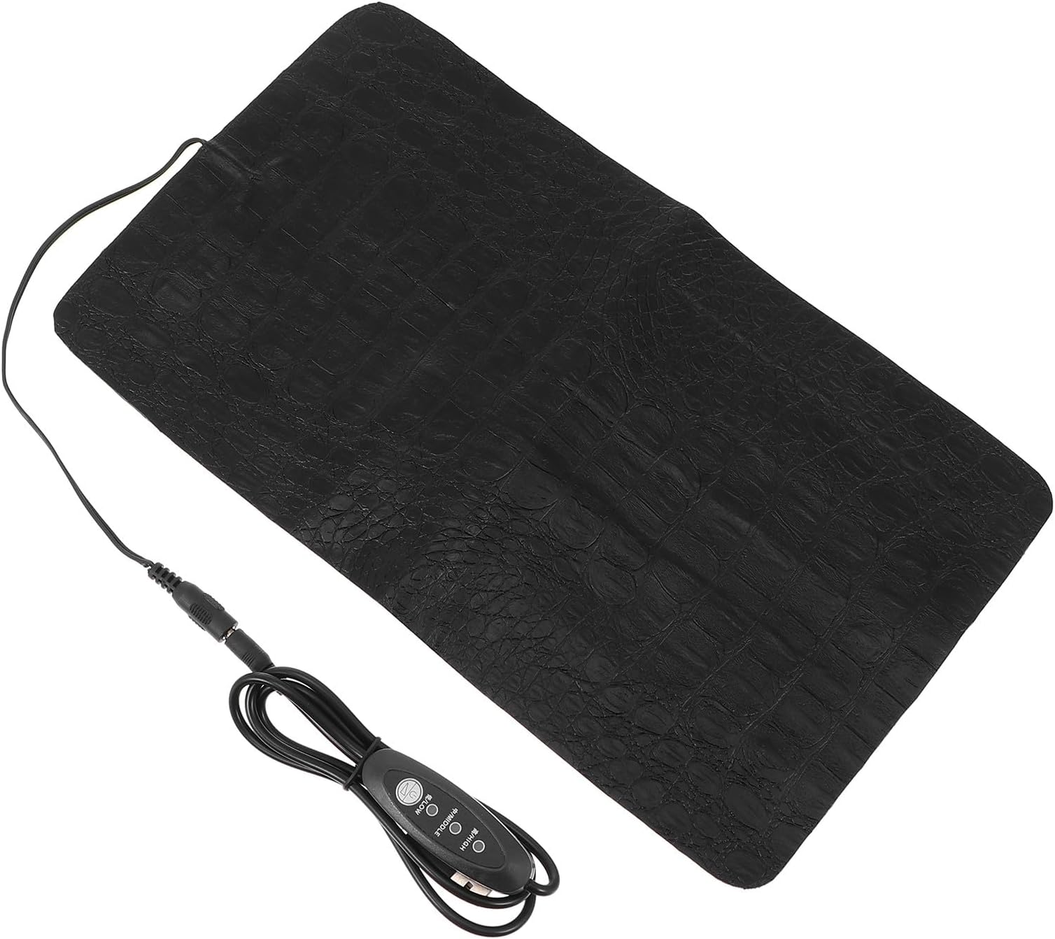 USB Heating Mat for Epoxy Resin Curing with 3 Temperature Settings, 33x18cm Pattern Surface, Bubble Buster Tool for DIY Crafting and Resin Mold Heating