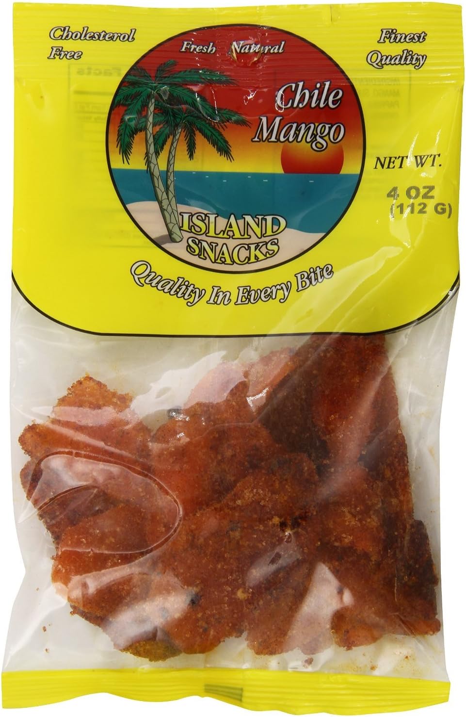 Island Snacks Chile Mango, 4-Ounce (Pack Of 2)