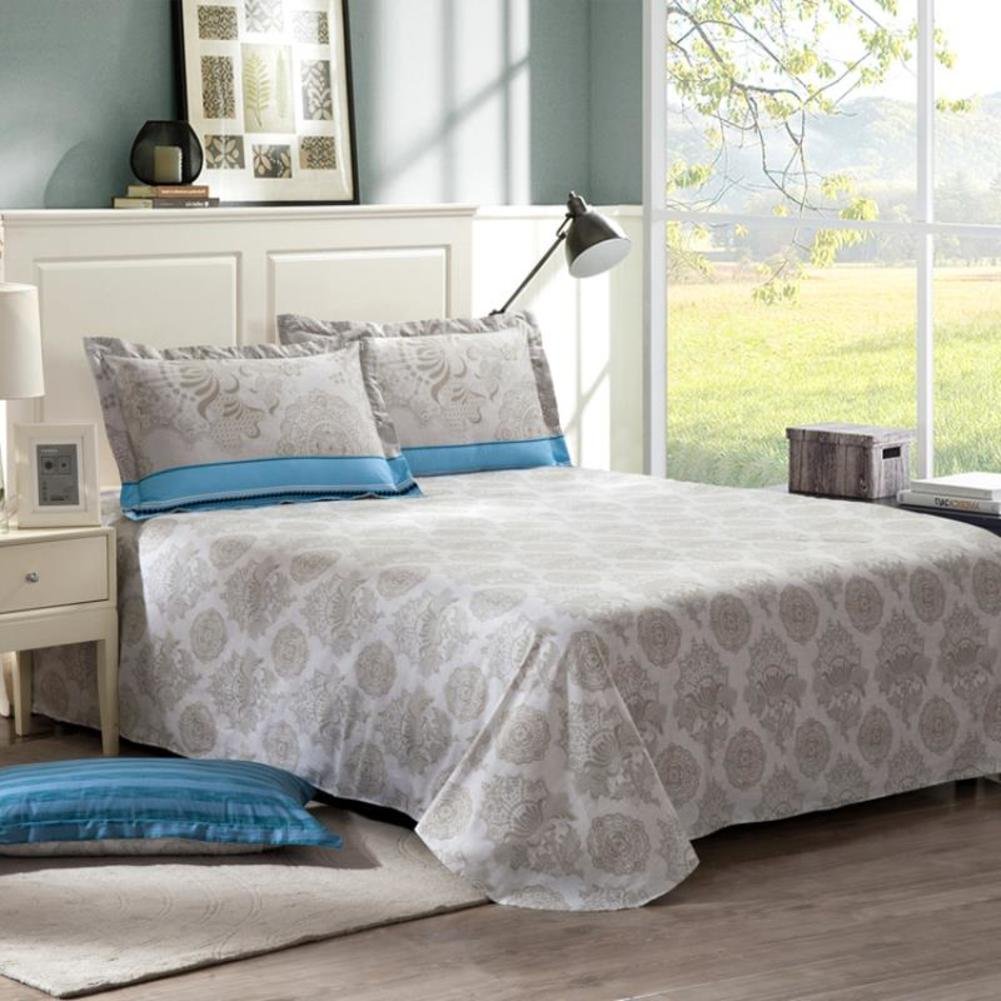 Drap en coton doux et épais 160x230cm pour retrouver le plaisir de dormir