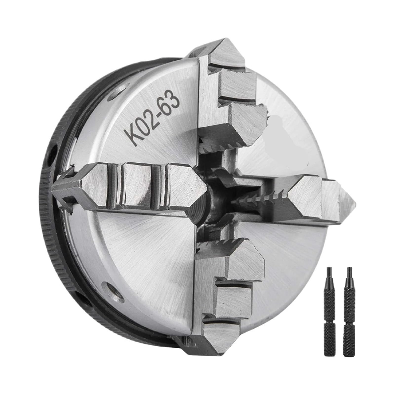 Iklaaqetbxps One Color K02-63 63Mm 4 Jaw Self-Centering Lathe Chuck