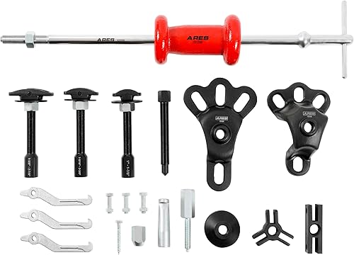 Miniatura 7 de ARES 12125 - Juego de extractor de martillo deslizante maestro - Juego de extractor de martillo deslizante de 10 vías incluye kit de extractor de