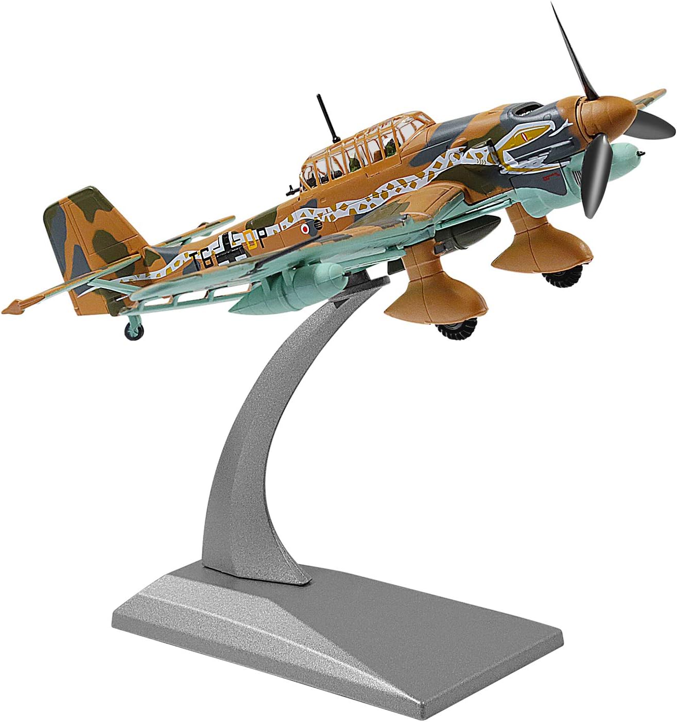 1/72 Scale Germany Junkers Ju 87 Fighter Attack Plane Metal Fighter Military Model Fairchild Republic Diecast Plane Model for Commemorate Collection