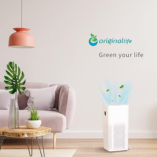 Miniatura 9 de Originallife - Filtro de purificador de aire reutilizable lavable para Febreze  FRF102B, 1 juego