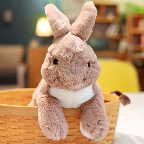 Amazon Co Jp 抱き枕 うさぎ リアル ウサギ 動物 リアル イエロー 兎 ぬいぐるみ デザイン クッション ふわふわ 抱き枕 動物 クリスマス うさぎ 35cm キャラクター お誕生日プレゼント インテリア 縫い包み 置物 店飾り 兎 クッション 動物 ウサギ アニマル おもちゃ