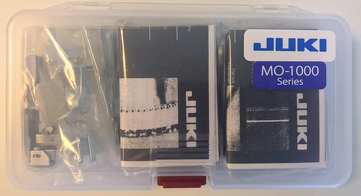 Juki Kit of 8 Overlock Feet MO1000 and MO2000 QVP, Metal
