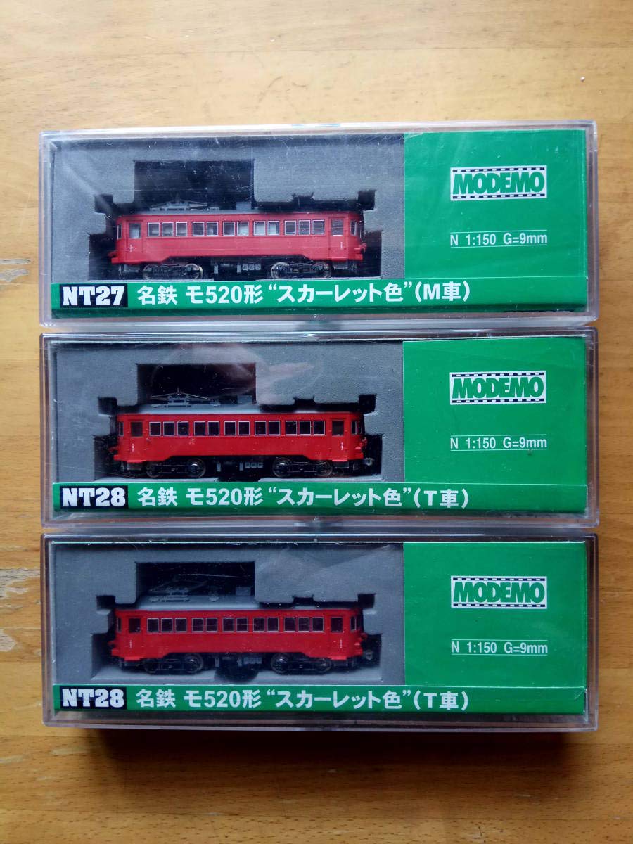 Amazon | MODEMO モデモ 名古屋鉄道 名鉄 モ520形 スカーレット