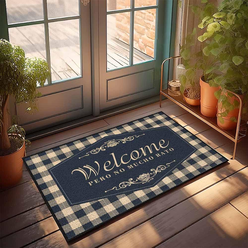 Paillasson extérieur automne 65x90 grand tapis bienvenue Man Cave