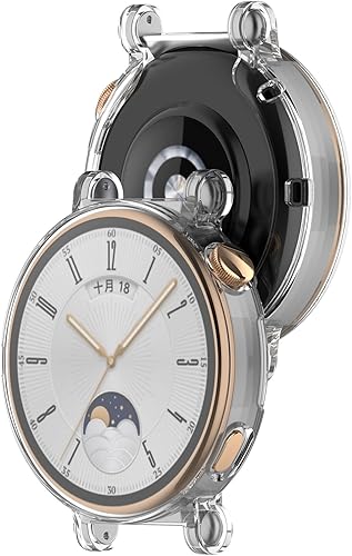 Miniatura 7 de Protector de pantalla compatible con Huawei Watch GT 4 de 1.614 pulgadas, funda de reloj de TPU suave para Huawei Watch GT 4 de 1.614 pulgadas (6