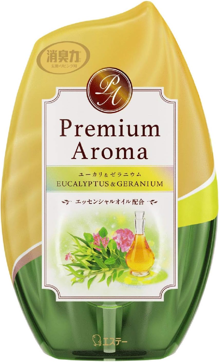 Amazon お部屋の消臭力 Premium Aroma ユーカリ ゼラニウム 400ml 消臭力 ドラッグストア