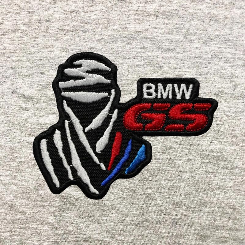 Haftowana naszywka - BMW - GS - 1 x naszywka na motocykl, bawełna