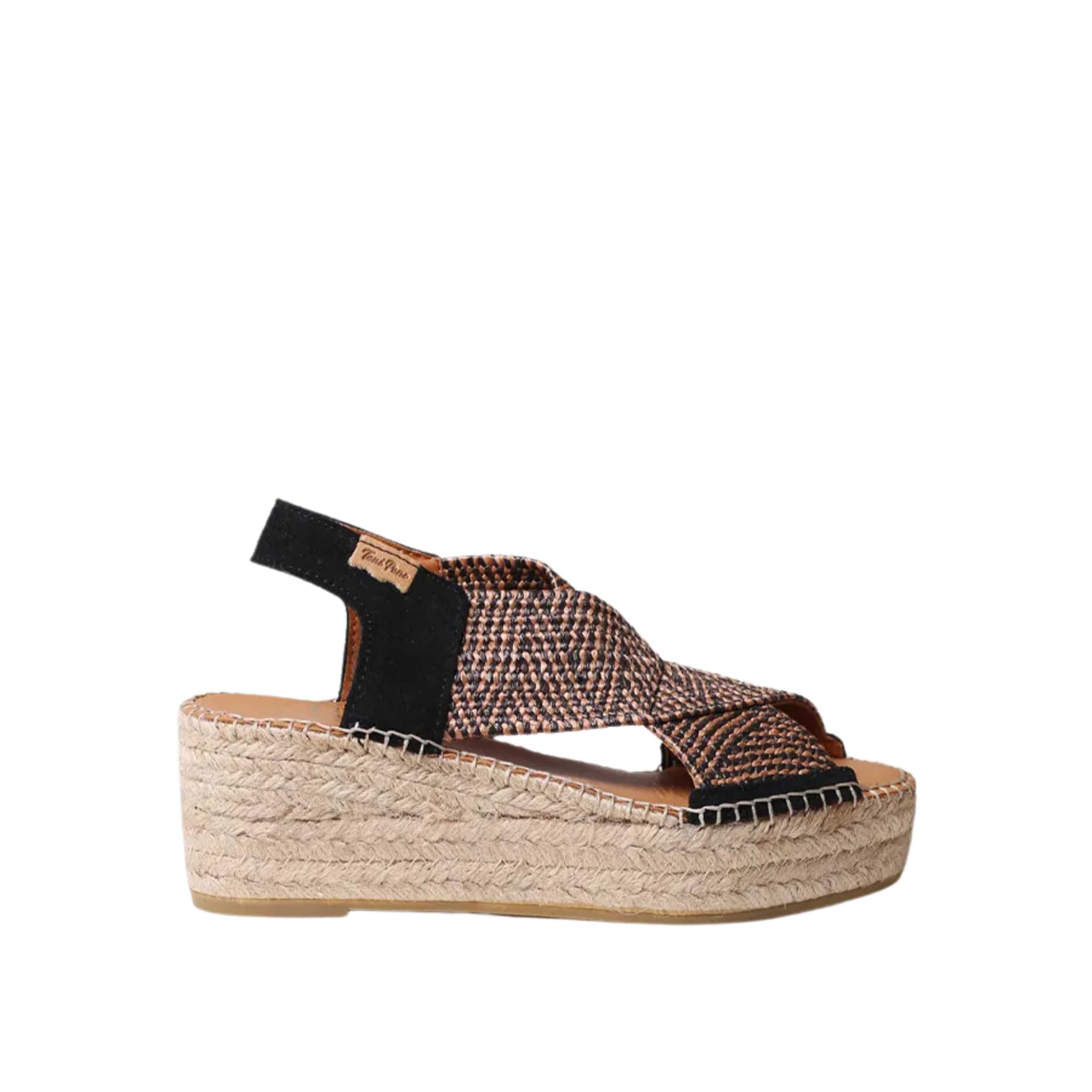 Toni Pons Masai, Sandalias con cuña Tipo Alpargatas Mujer