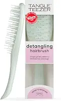 Tangle Teezer - Escova de cabelo desembaraçadora The Ultimate Detangler Extra Gentle para todas texturas capilares fragilizadas. Cor: Verde