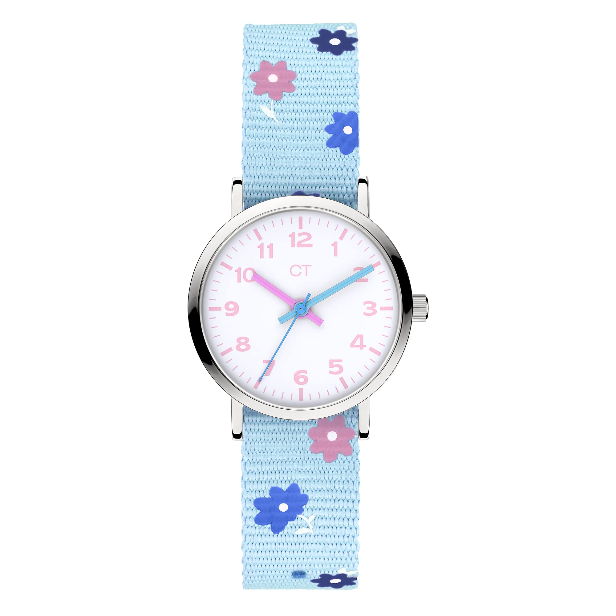 Cool Time Kids Armbanduhr mit Nylon Armband (türkis)