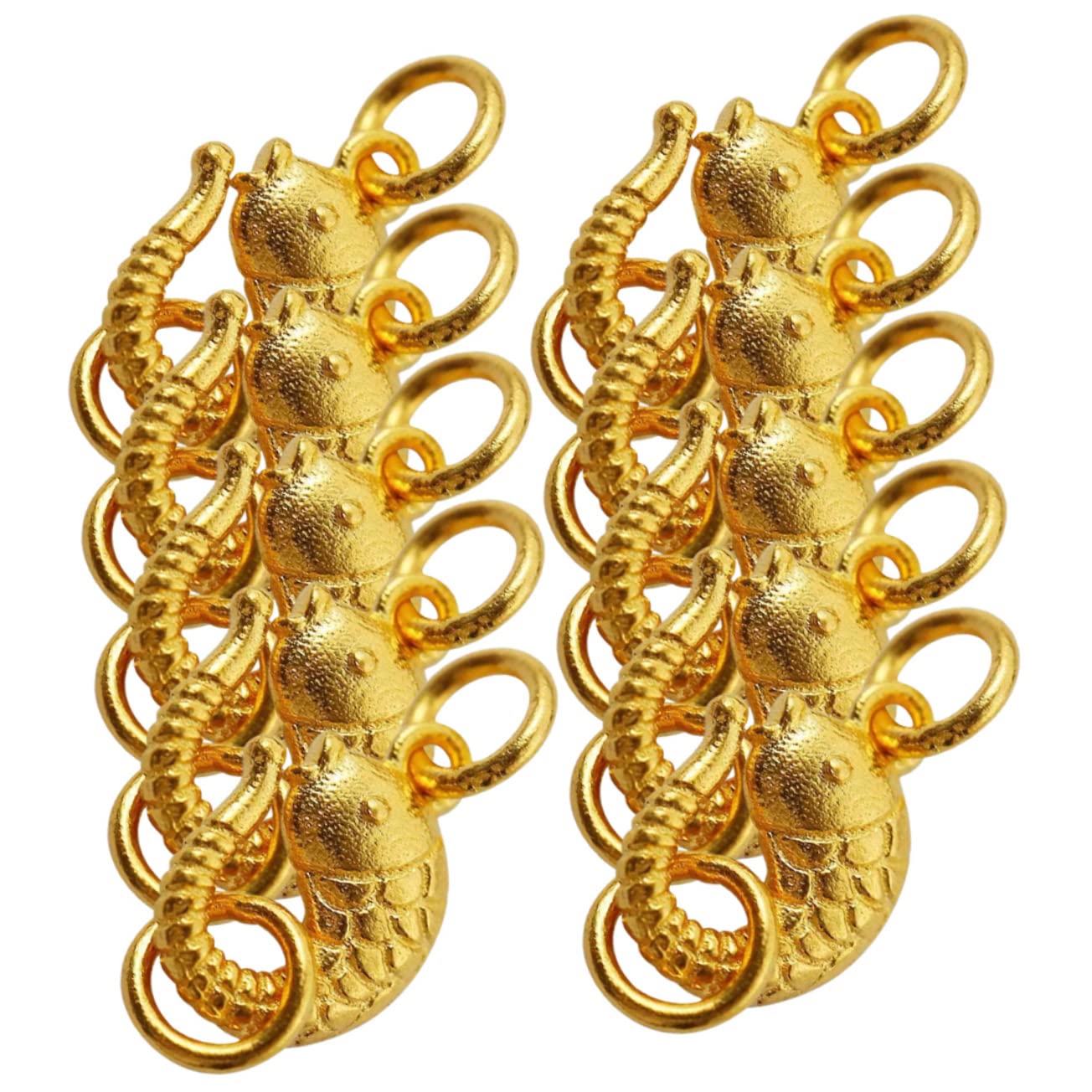 NUOBESTY 50pezzi Chiusure Per Collane e Bracciali Connettori Per Gioielli Facili Da Installare e Resistente All Usura Design Elegante