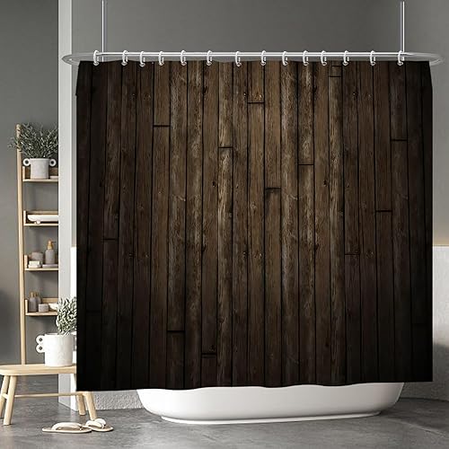 Miniatura 145 de Baocicoo - Cortina de ducha de abeja de miel, diseño de abeja de caricaturas, pista voladora, rústica, floral, para baño, decoración de bañera