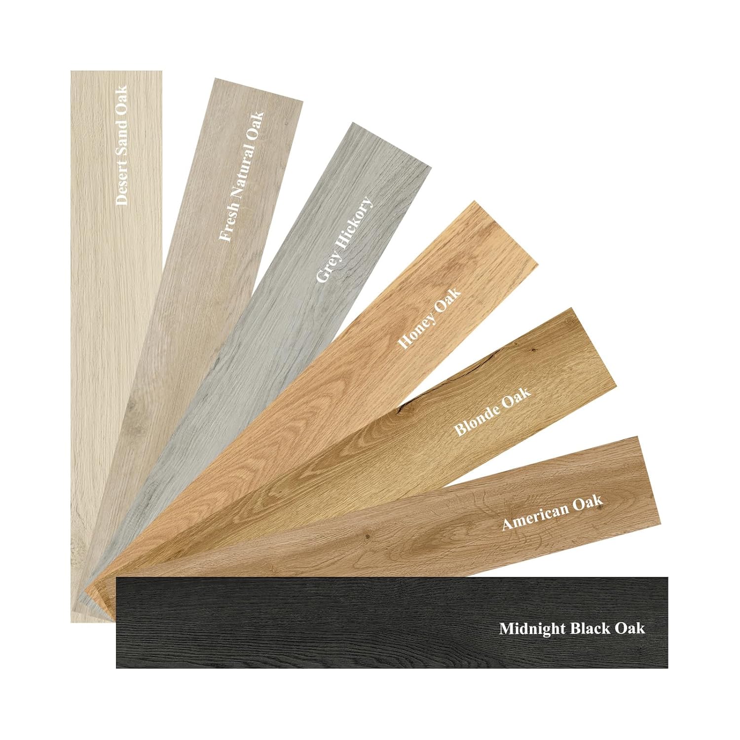 Mysflosy Peel & Stick Floor Tile, 36-Pack 54 Sq.Ft Waterproof Luxury Vinyl Flooring Self-Adhesive, Wood-Look Vinyl Planks for DIY Installation