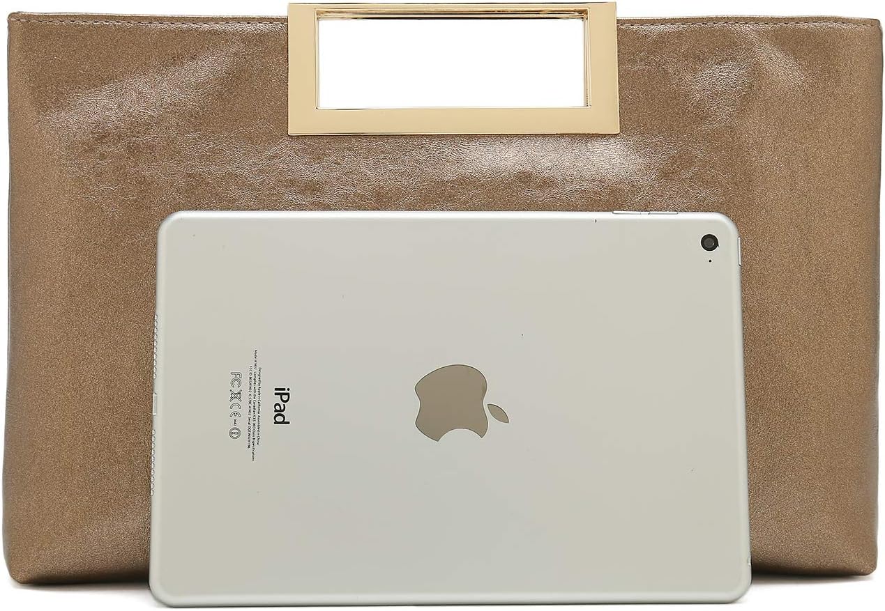 CHARMING TAILOR Fashion PU Leather Handbag Stylish Women Convertible Clutch Purse - Image 4