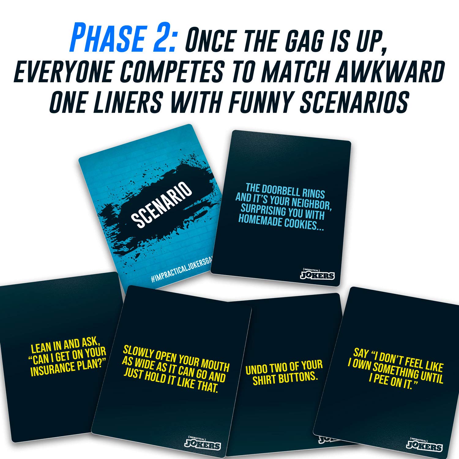Amazon.com: Wilder Games Impractical Jokers: The Game - Box of Challenges  (17+) : Toys & Games
