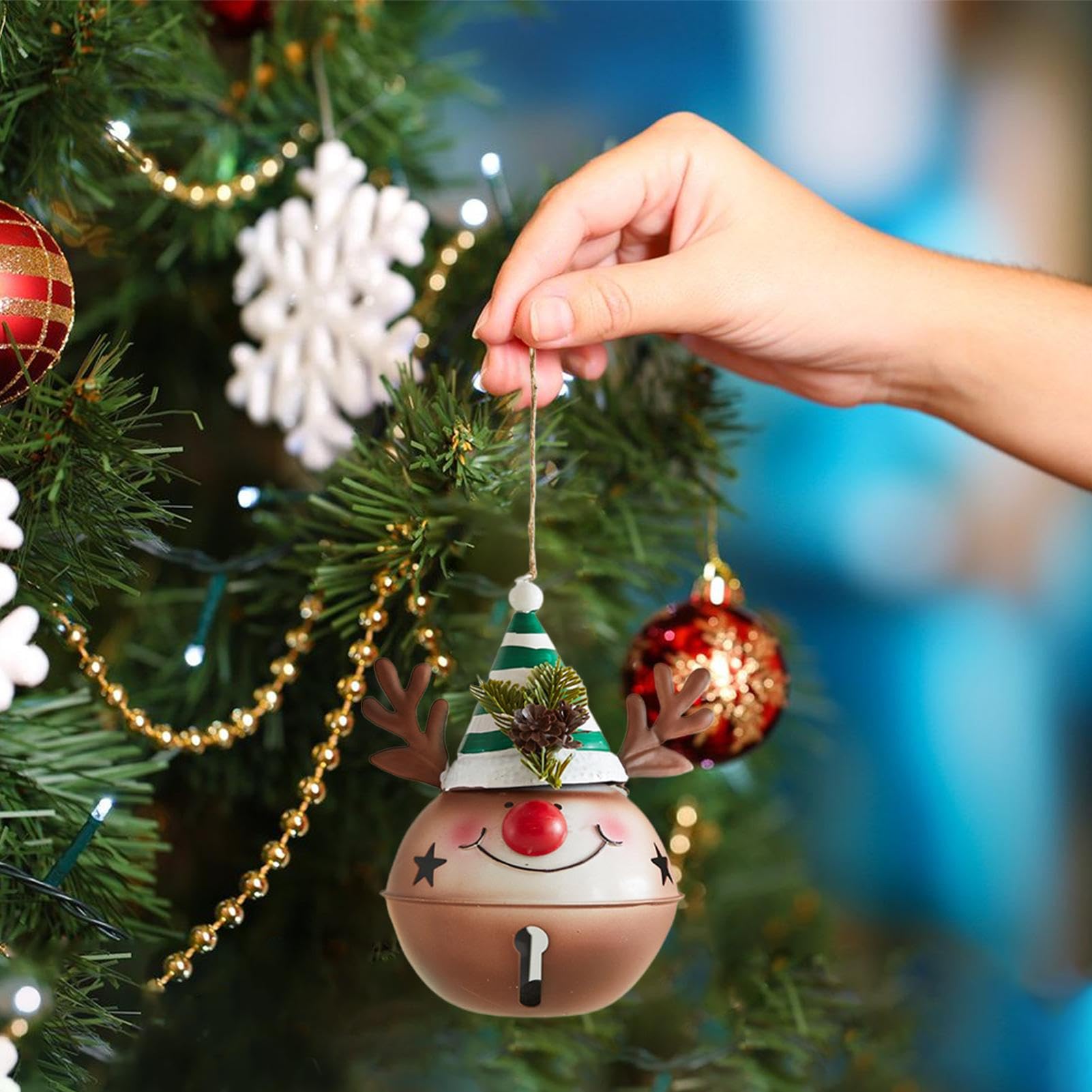 Navideños Bonitos Figuritas Decorativas De 3 Piezas