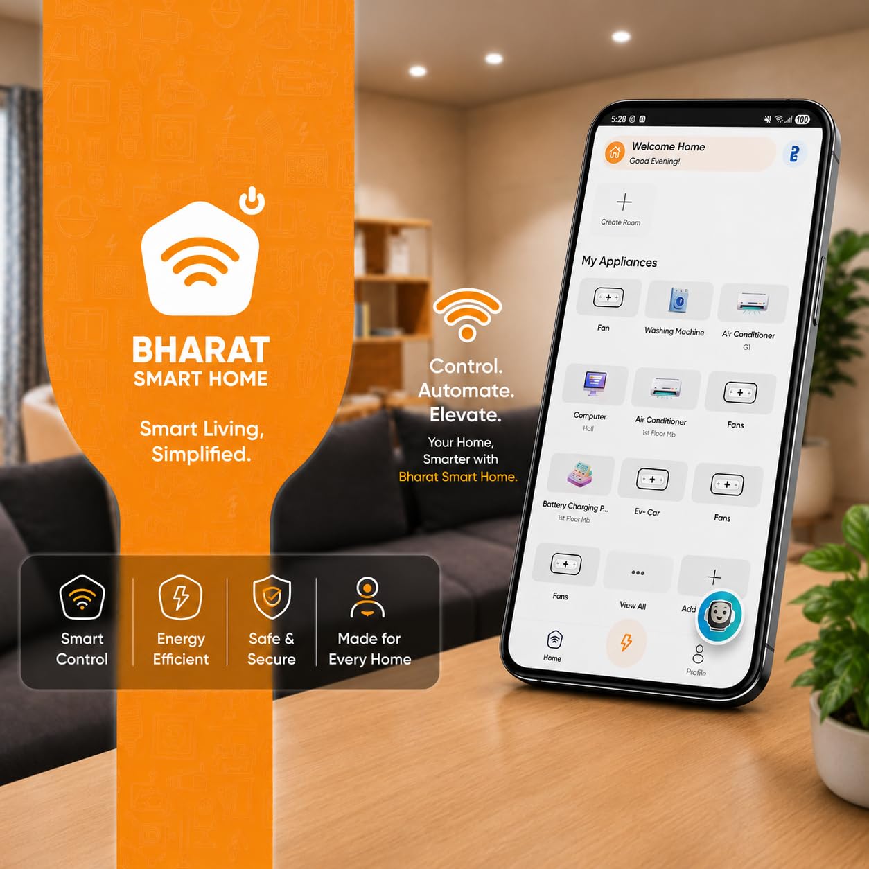 Bharat Smart Plug 16A Heavy Duty | WiFi Alexa Enabled Smart Plug for AC, Geyser, Heater | Energy Monitoring, Timer, Remote Control | No Hub Required | Made in India | Universal Socket — Amazon image 9