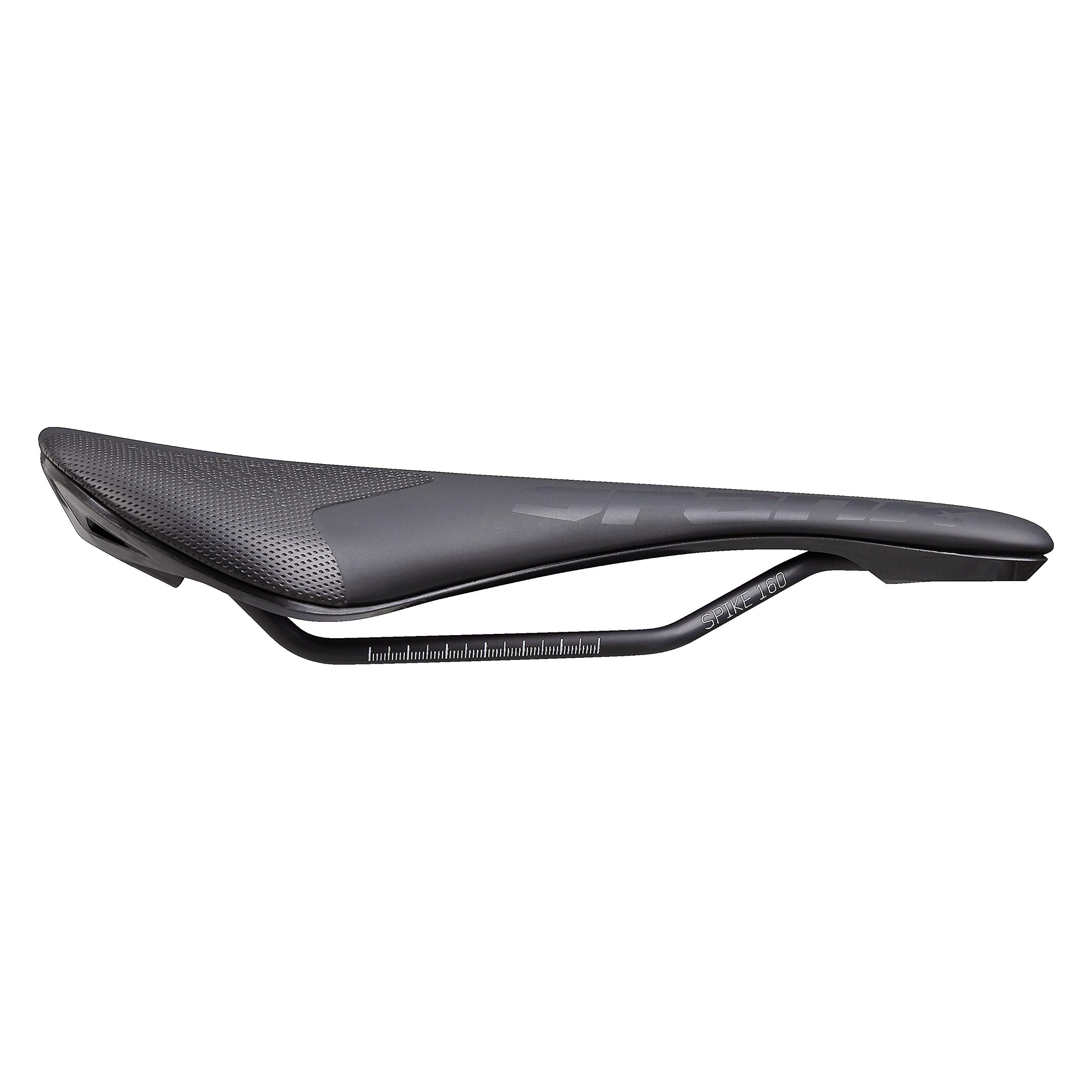 Spank Spike 160 LTD Unisex Adult MTB Saddle, Black/Grey Replica Geof Gulevich, 263 x 140 mm