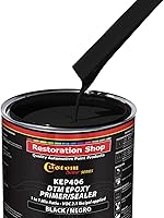 Vista 3 de Custom Shop - Imprimación/sellador epoxi negro de 2.1 COV (kit de galones) anticorrosivo DTM de alto rendimiento para uso automotriz e industrial.