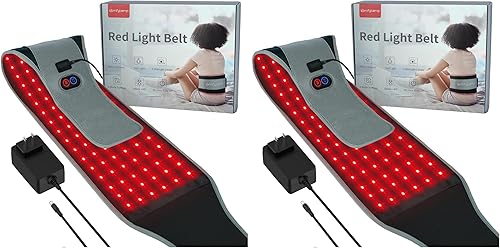 Miniatura 7 de Comfytemp - Cinturón de Terapia de Luz Roja con 126 LEDs, Terapia de Luz Roja Elegible para FSA HSA para el Cuerpo, 660nm y 850nm, Envoltura de Luz
