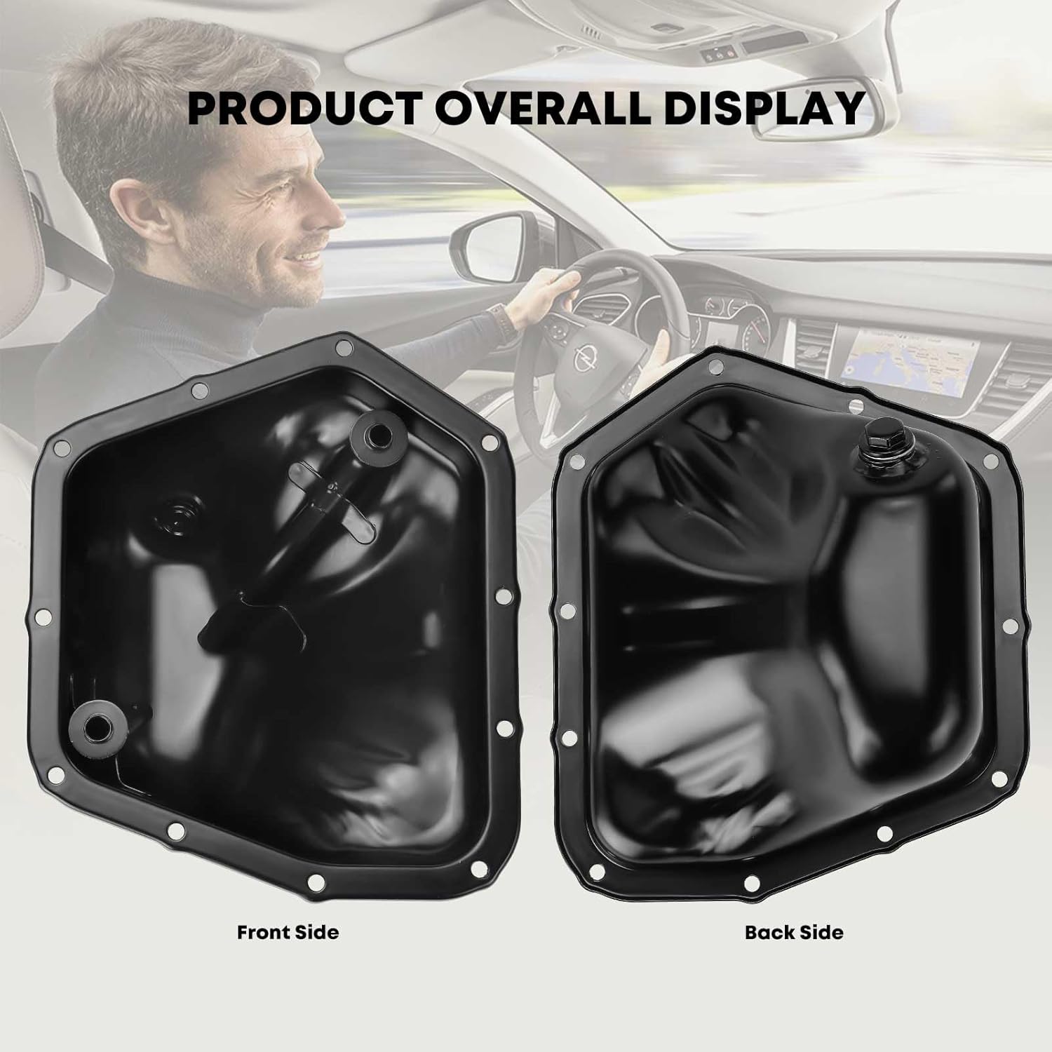 YHTAUTO Lower Engine Oil Pan Replacement for Subaru Outback Legacy 2013-2019, Forester 2011-2018, Impreza 2012-2016