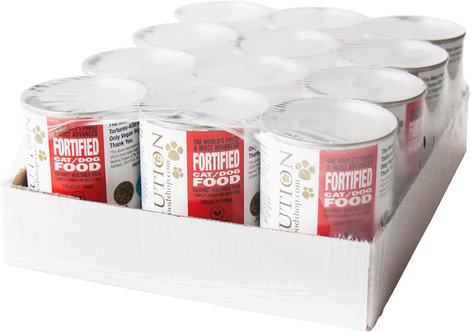 GOURMET VEGETABLE STEW (12 Can Case) PROVEN BEST HEALTH - LONGEST LIFE EXPECTANCY NON - GMO DOG FOOD