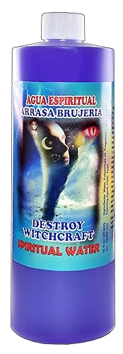 1 Botella Destroy Witchcraft Spiritual Water-ARRASA Brujeria AGUA ESPIRITUAL 16OZ - Magick Pagan