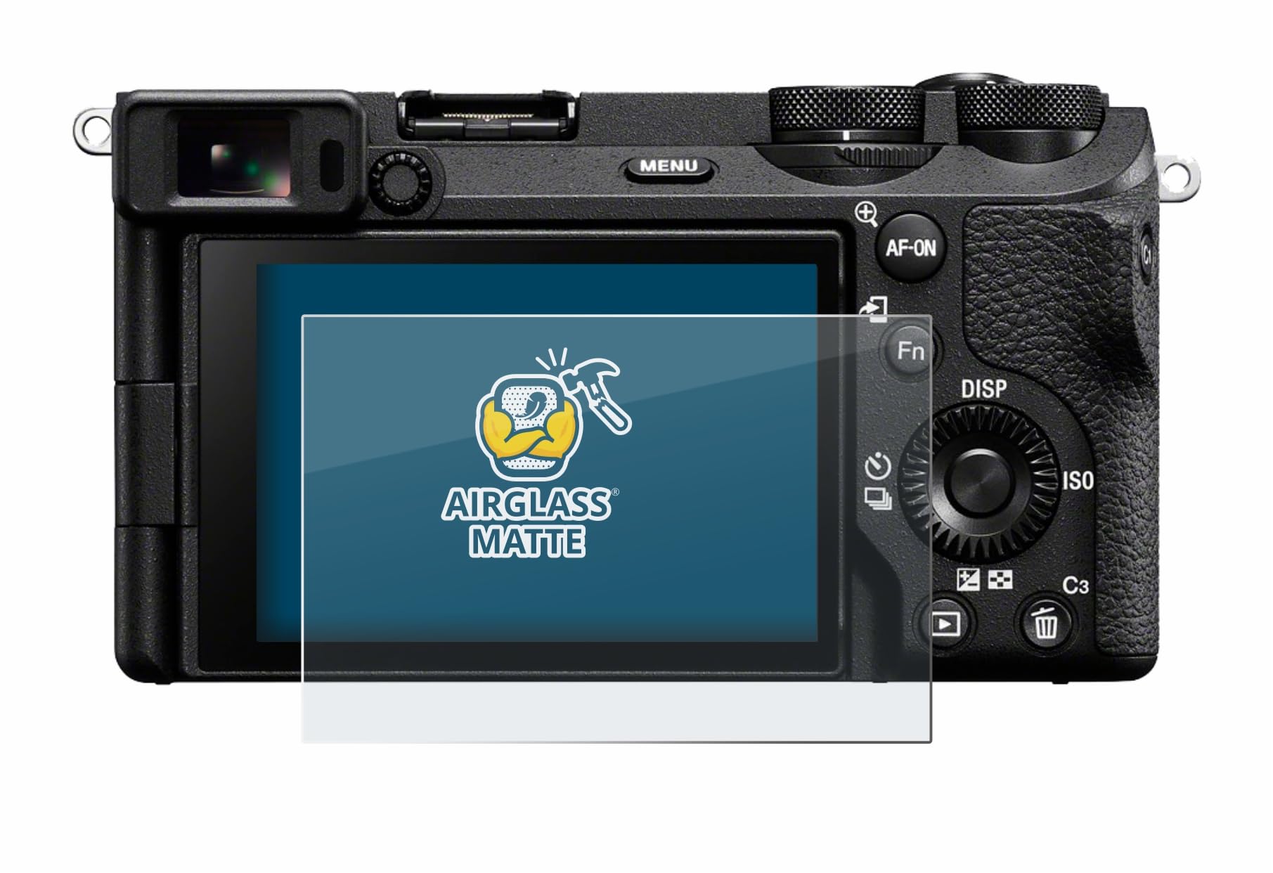 BROTECT Matt-Schutzfolie Für Canon EOS 5D Mark III – Full-Cover Für Gewölbtes Display