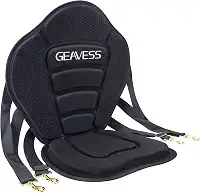 assento de caiaque, assento de caiaque ajustável universal, assento de barco de pesca com bolsa de armazenamento, assento de prancha de remo removível para caiaque, sup e canoa