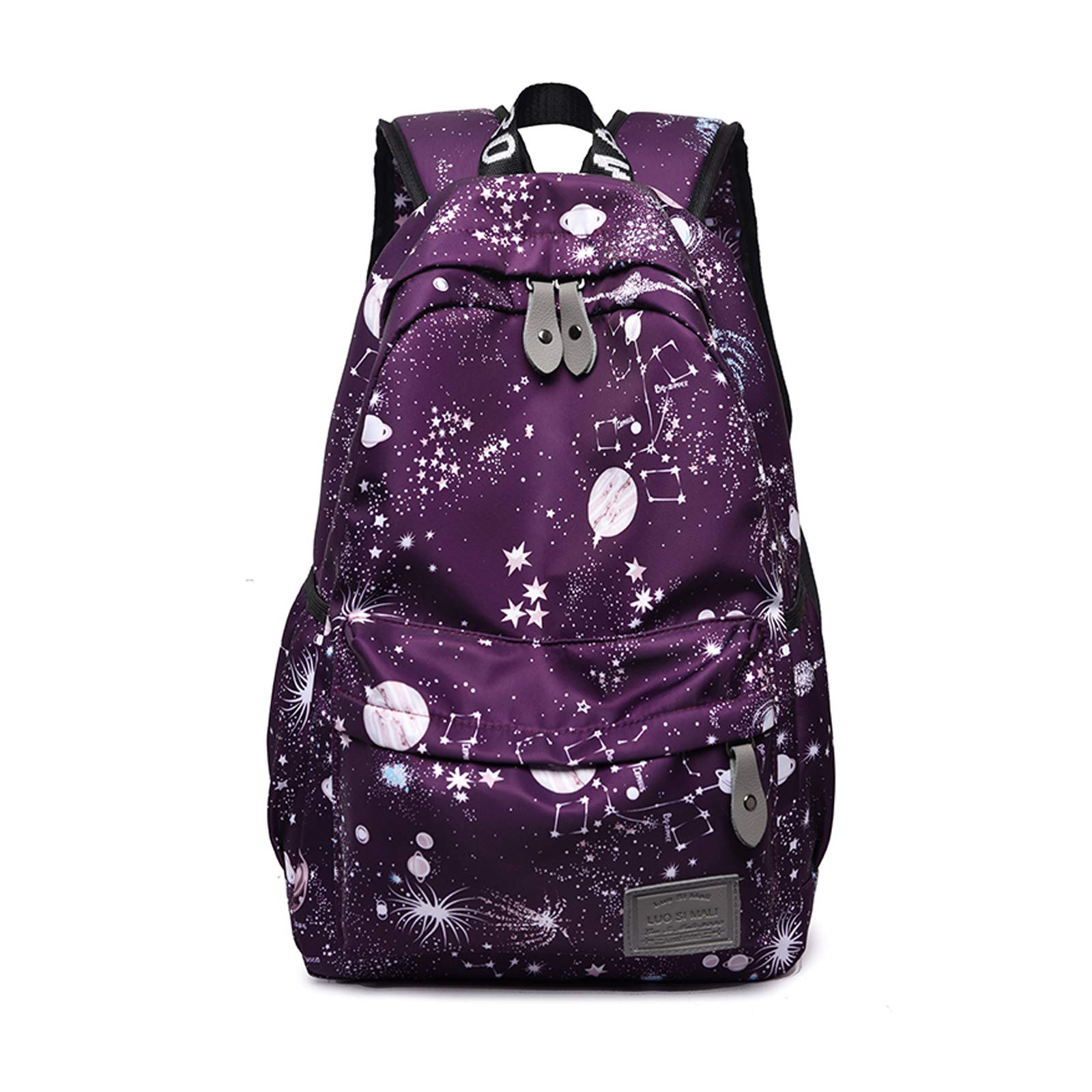 FANDARE Lightweight School Backpack Womens, School Backpack Womens, Lightweight Rucksack Water Resistant Bookbag, Casual Daypack for Travel College Work Purple