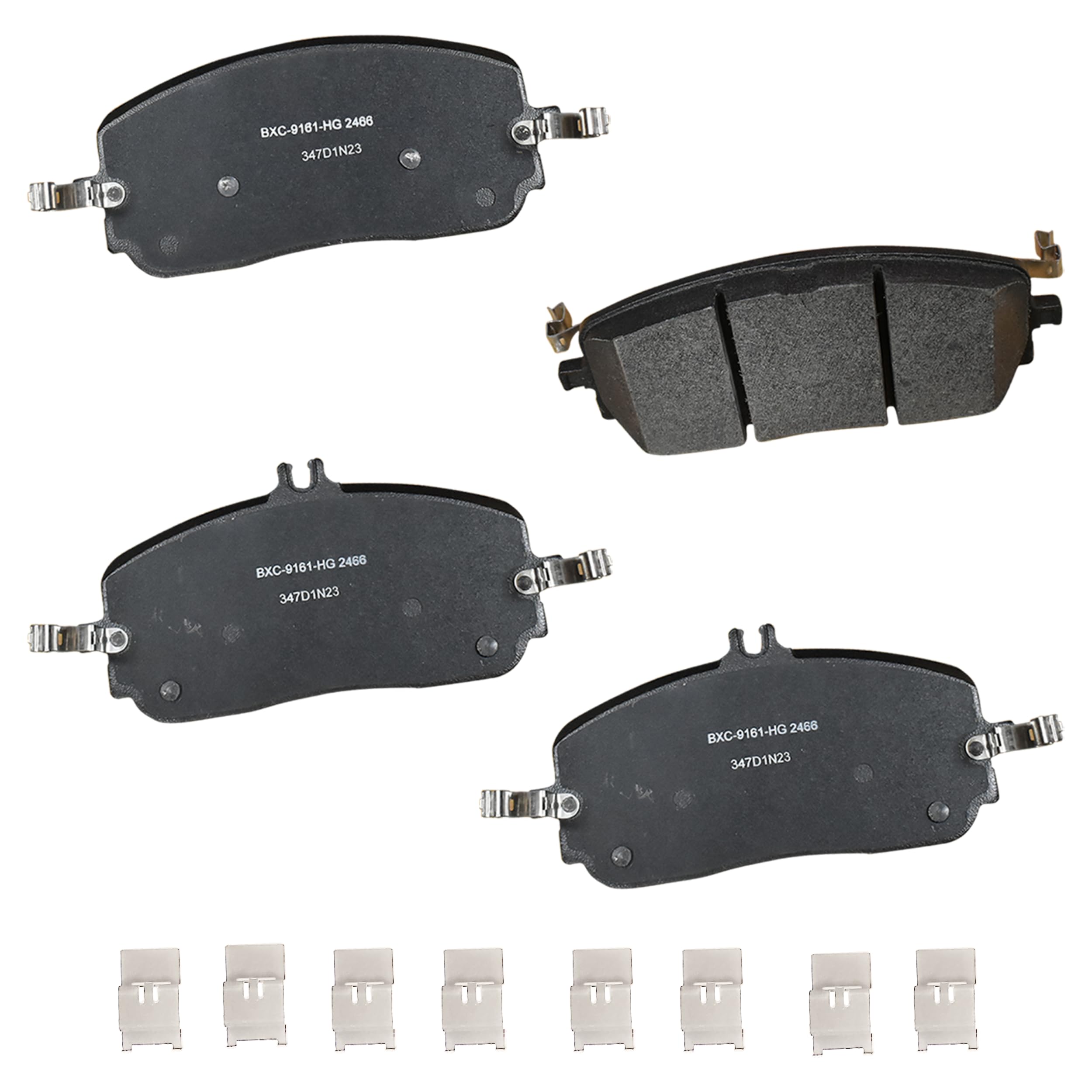 Bendix Premium SBC2466 Ceramic Front Brake Pads for Mercedes-Benz C300 2022, GLC300 2023