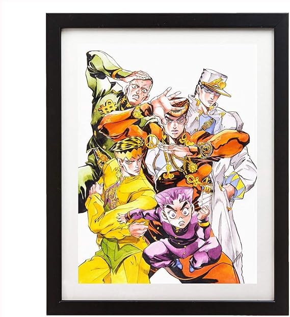 Amazon Co Jp 家の装飾ポスターウォールスクロール絵画アニメジョジョの奇妙な冒険アニメアート 壁画ポスター吊り絵18 X 14 約48 Cm X 33 Cm 松フレーム 額縁を送る 装飾画 ホーム キッチン Amazon Co Jp 家の装飾ポスターウォールスクロール絵画アニメジョジョの奇妙な冒険アニメアート 壁画ポスター吊り絵18 X 14 約48 Cm X 33 Cm 松フレーム 額縁を送る 装飾画 ホーム キッチン