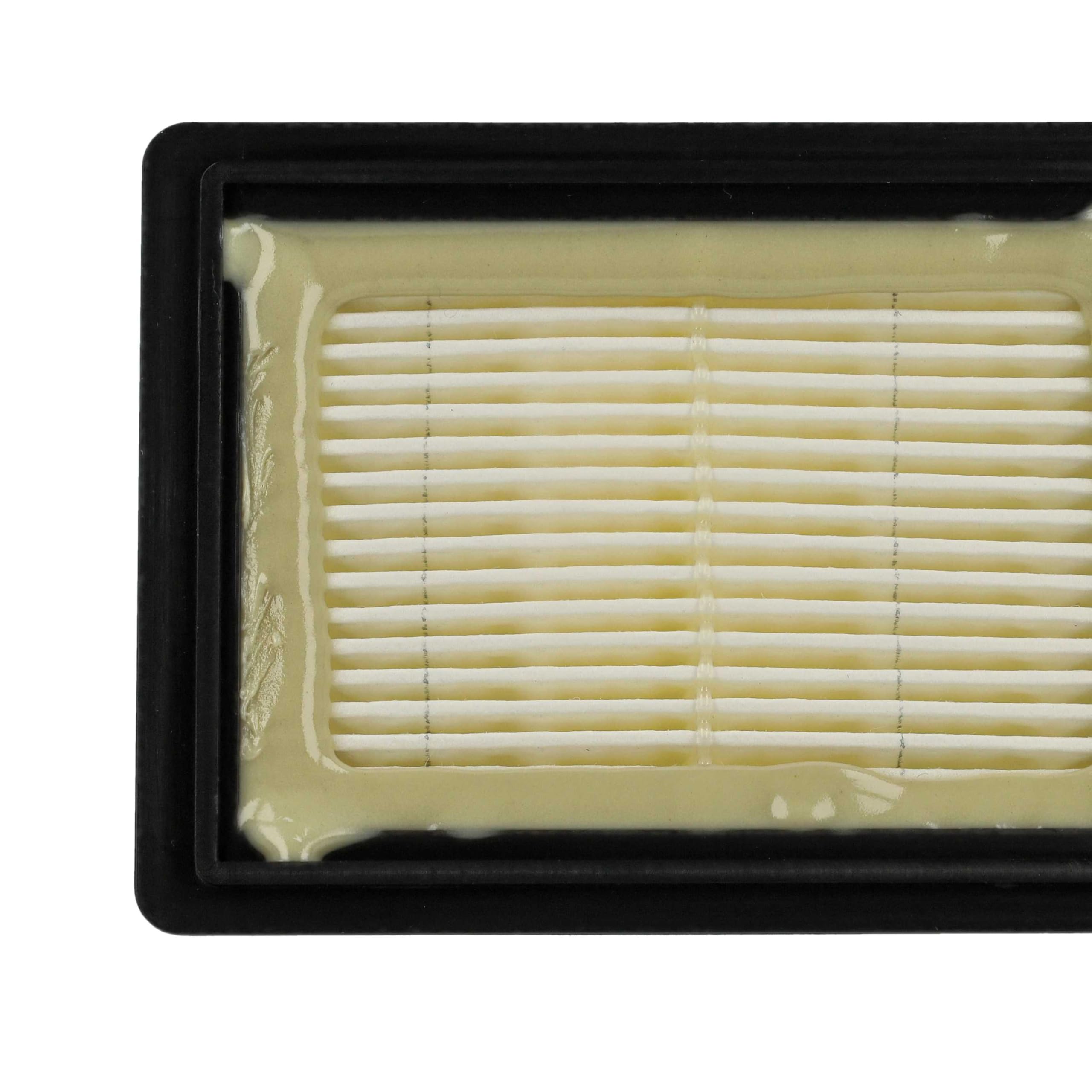 vhbw 5x Flachfaltenfilter kompatibel mit Bosch GAS 10.8 V-Li