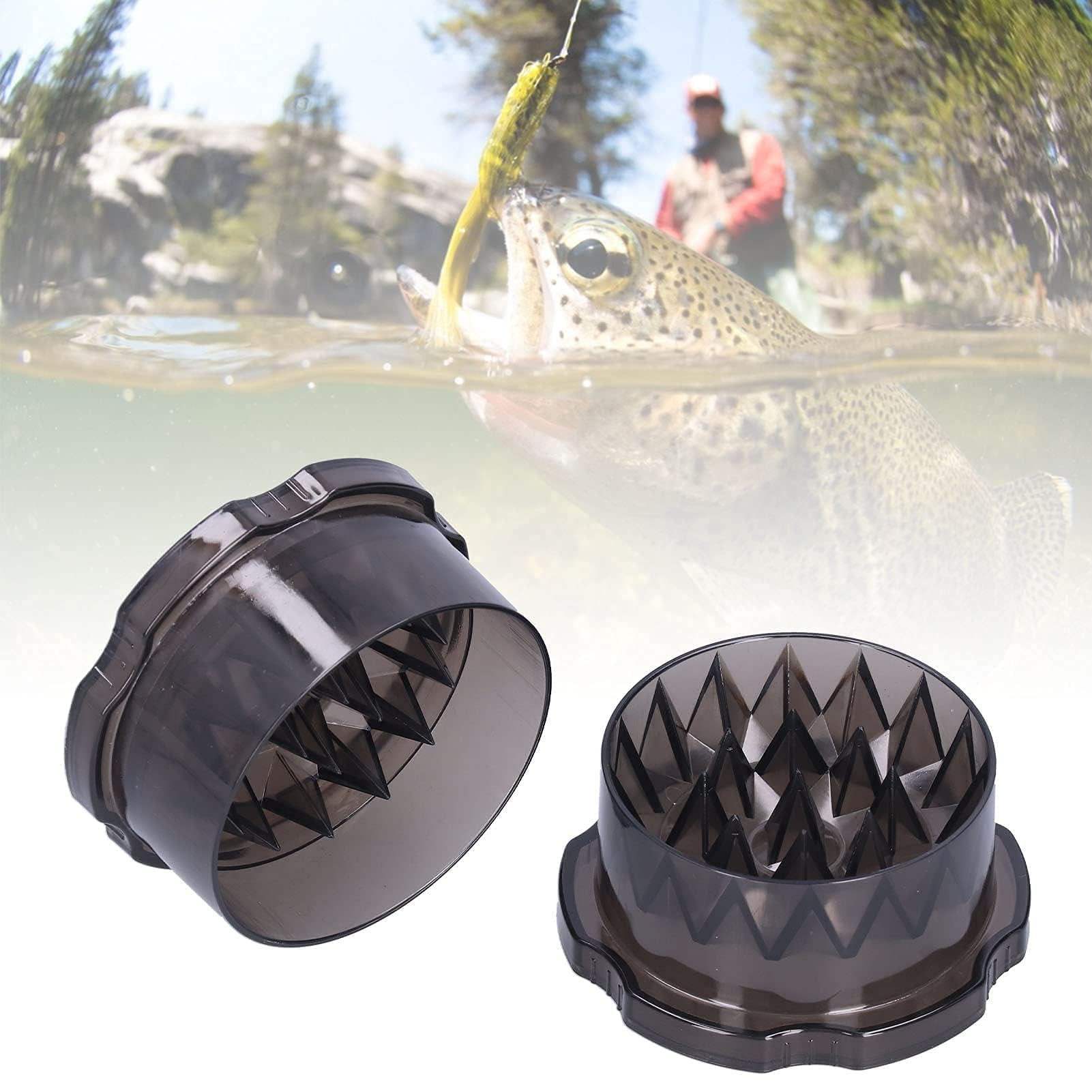 Zerodis Boilies Carp Bait Crusher, młynek wędkarski, lekki, przenośny, do użytku na zewnątrz, do wędkowania