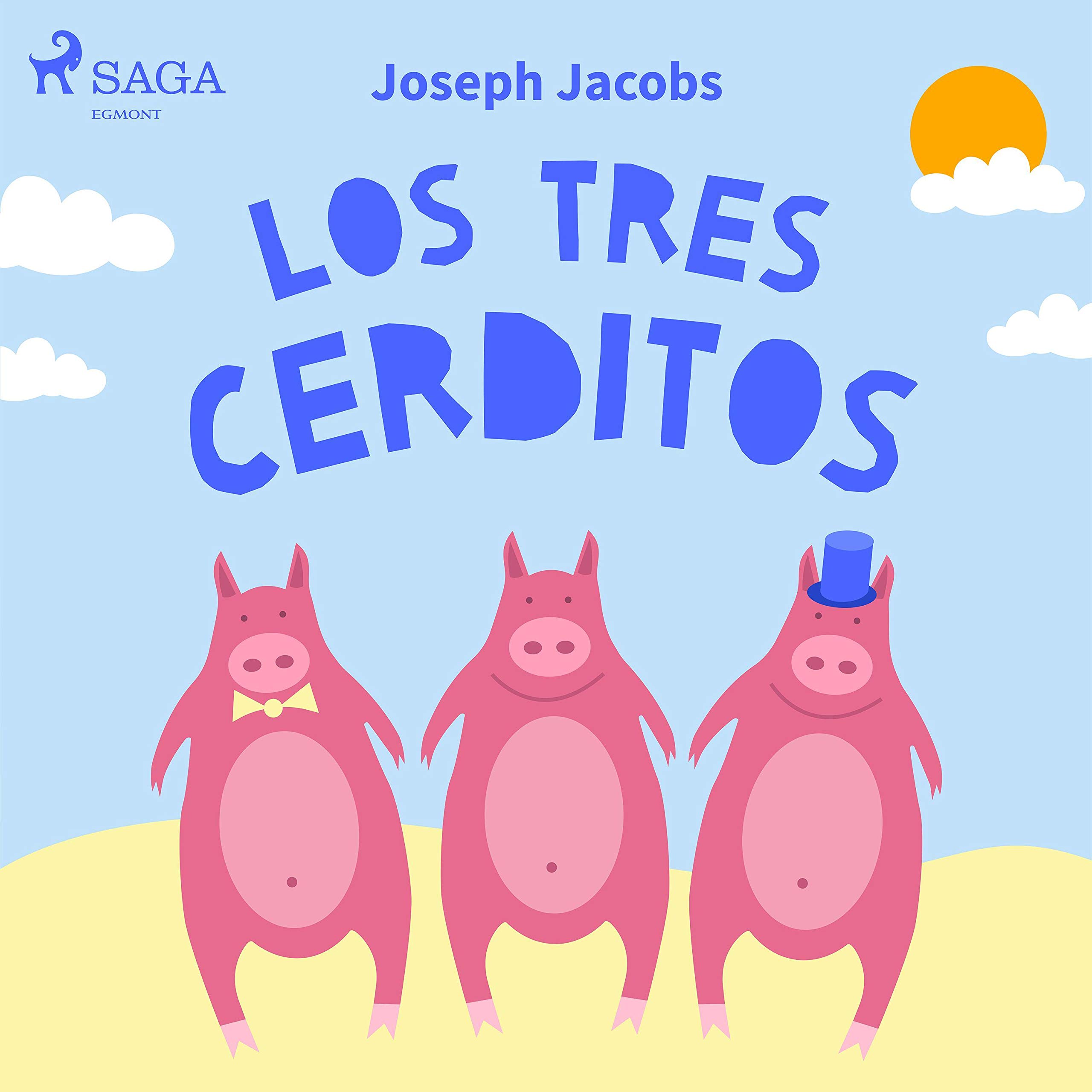 Cover art for Los tres cerditos