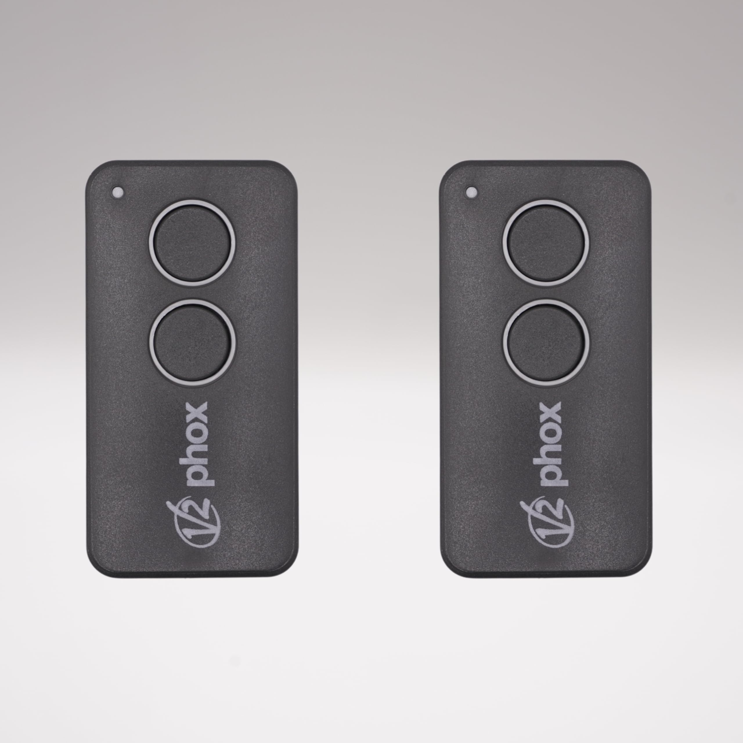 V2 PHOX2 Contrat 47 - Lot de 2 Télécommandes - 433,92 MHz | 2 Canaux | Rolling Code Sécurisé | Compatible Portail & Garage | Vérifiez Votre contrat Avant achat + 1 Porte-clés Domobip