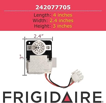 Frigidaire 242077705 Evaporator Fan Motor for Refrigerators