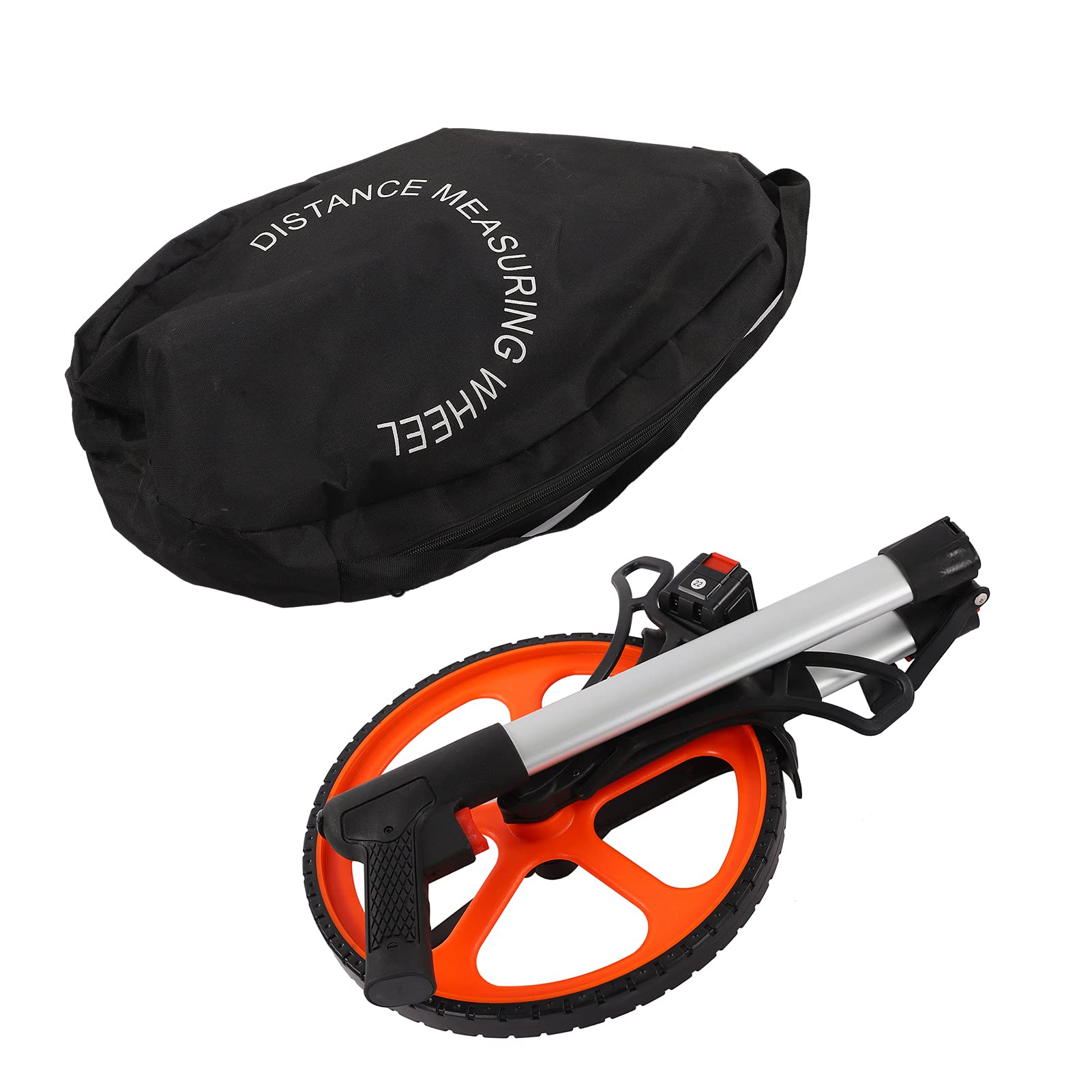 Rueda de Medición de Distancia Contador Mecánico para Trabajos de Topografía Nylon PC Aleación de Aluminio para Campos de Carreteras Rueda de Medición Manual
